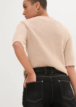 Boyfriend Jeans Mid Waist, Stretch|bonprix Discount