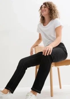 Boyfriend Jeans Mid Waist, Stretch|bonprix Discount