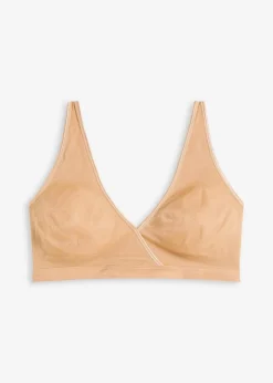 Bralette aus schimmerndem Material|bonprix