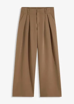 bonprix Bekleidung·Kleider|Hosen|Bundfaltenhose oliv