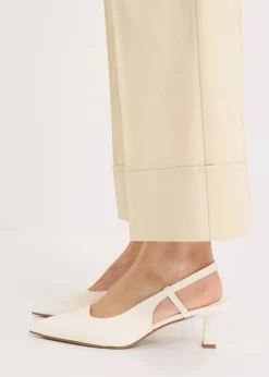 bonprix Bekleidung·Kleider|Hosen|Bundfaltenhose aus Baumwollstretch hellsand