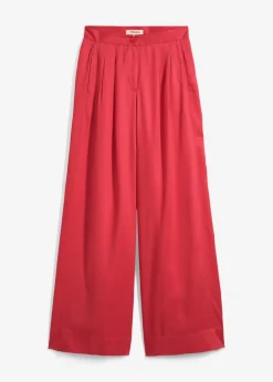 Bundfaltenhose aus fließendem Lyocell|bonprix Outlet