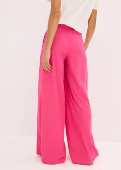 Bundfaltenhose mit Gürtel (2tlg-Set)|bonprix Clearance