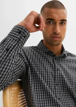 Business-Hemd aus reiner Baumwolle, Regular Fit|bonprix Best
