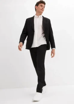 bonprix Große Größen|Hemden|Business-Hemd aus reiner Baumwolle, Regular Fit weiß