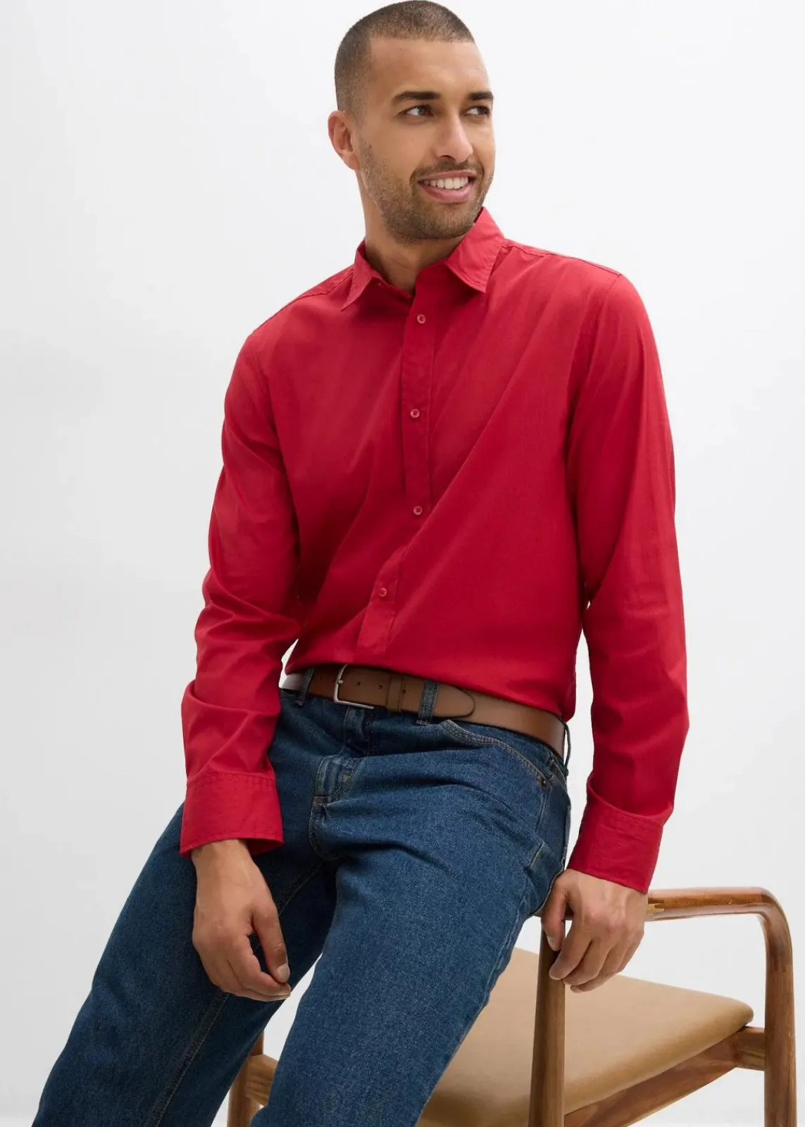 Business-Hemd mit Stretch, Slim Fit|bonprix Best