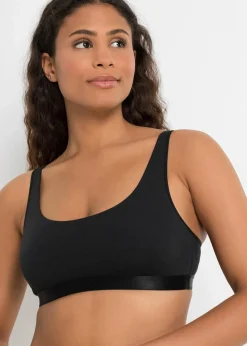 Bustier mit Bio-Baumwolle (2er Pack)|bonprix New