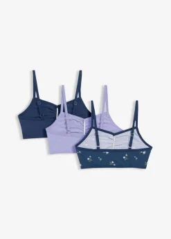 Bustier mit weicher Bio-Baumwolle (3er Pack)|bonprix Online