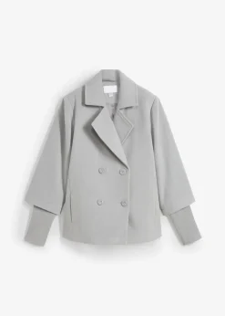 Cabanjacke mit Strickärmeln|bonprix Discount