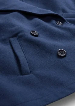 bonprix Jacken & Mäntel|Bekleidung·Hosen|Cabanjacke, Wollimitat dunkelblau
