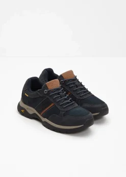 Camel Active Sneaker|Sneaker aus Leder dunkelblau