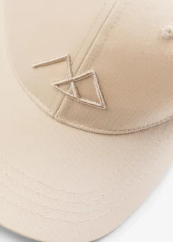 bonprix Mützen, Caps & Hüte|Cap aus 100% Baumwolle naturbeige