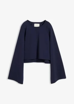 Cape-Langarmshirt|bonprix Outlet