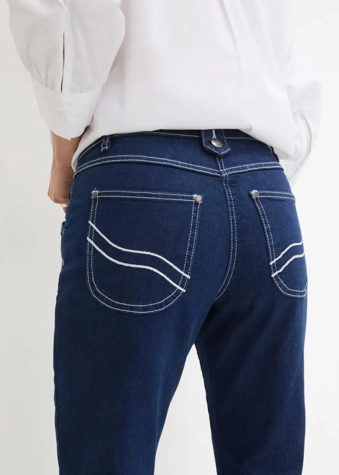 Capri Jeans Mid Waist|bonprix Outlet