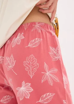 Capri Pyjama aus reiner Bio-Baumwolle|bonprix