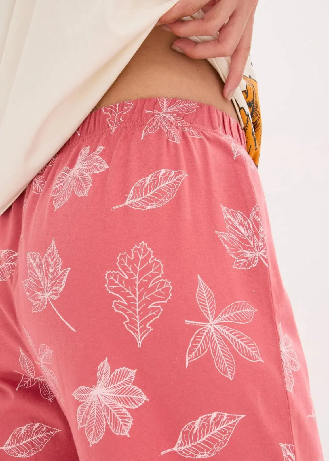 Capri Pyjama aus reiner Bio-Baumwolle|bonprix