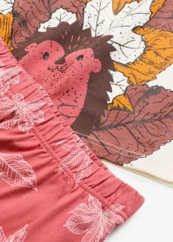 Capri Pyjama aus reiner Bio-Baumwolle|bonprix