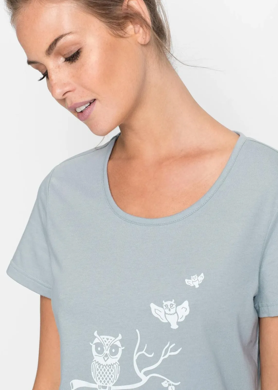 Capri Pyjama mit kurzen Ärmeln|bonprix Discount