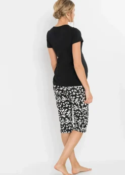 Capri Still Pyjama mit Bio-Baumwolle|bonprix Outlet