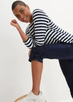 Capri-Hose aus Baumwoll-Mix|bonprix Outlet
