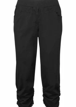 bonprix Bekleidung·Kleider|Hosen|Capri-Hose aus Baumwoll-Mix schwarz
