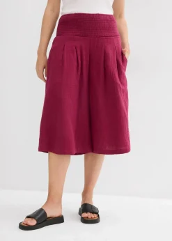 Capri-Hose aus softem Musselin|bonprix Discount