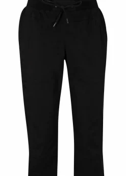 bonprix Bekleidung·Kleider|Hosen|Caprihose mit Bindeband schwarz