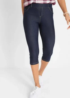 Capri-Leggings in Jeansoptik|bonprix Outlet