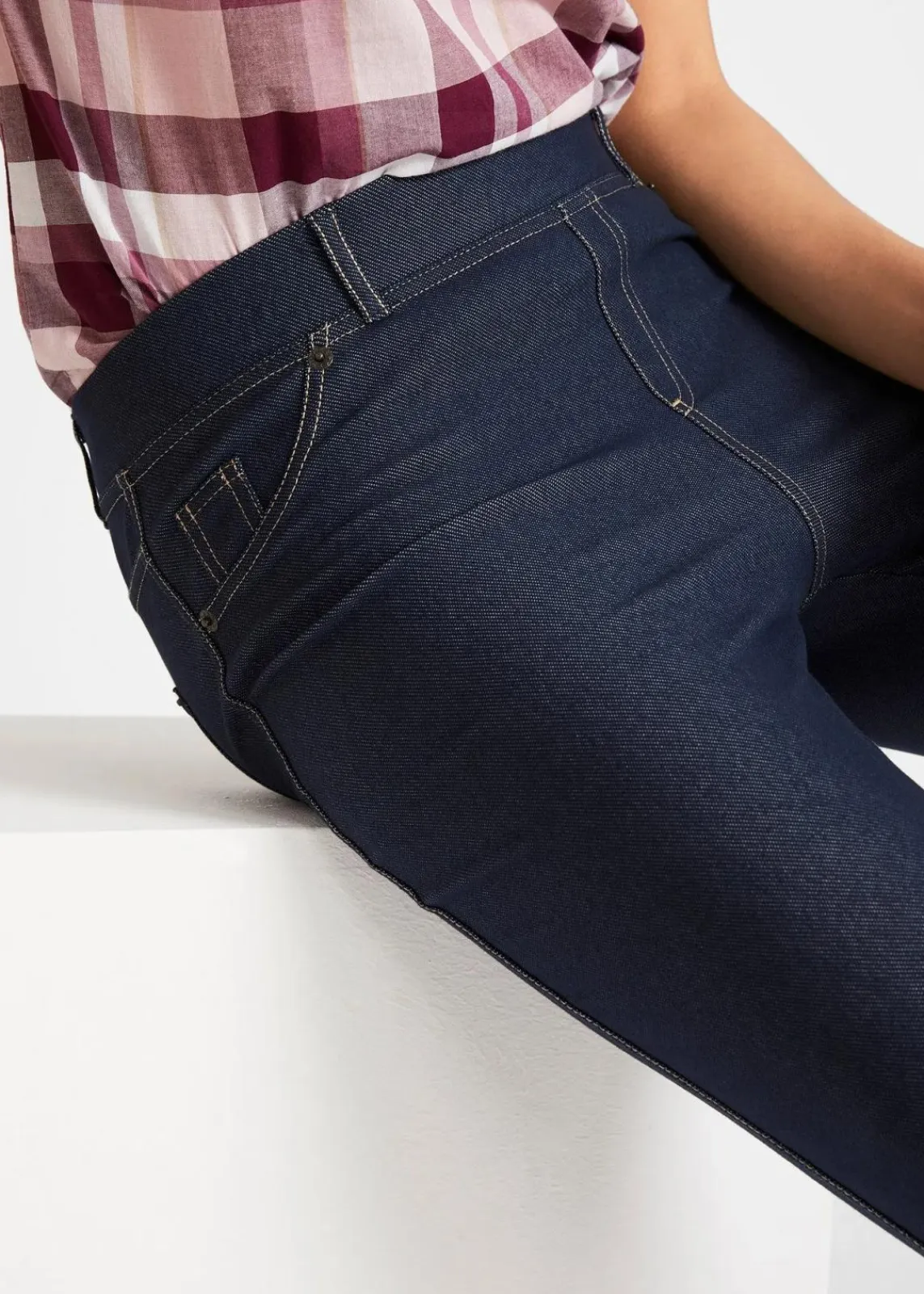 Capri-Leggings in Jeansoptik|bonprix Outlet