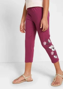 Capri-Leggings mit Bio-Baumwolle (2er Pack)|bonprix Online