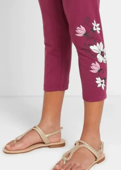 Capri-Leggings mit Bio-Baumwolle (2er Pack)|bonprix Online