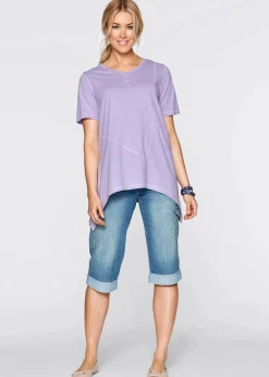 Cargo Jeans, Mid Waist, Stretch|bonprix Discount