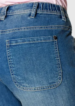 Cargo Jeans, Mid Waist, Stretch|bonprix Discount