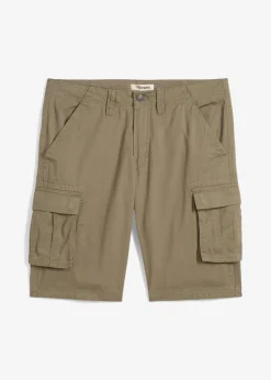 Cargo-Bermuda aus reiner Baumwolle, Relaxed Fit|bonprix Discount