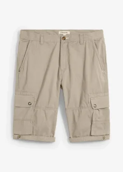Cargo-Bermuda aus reiner Baumwolle, Regular Fit|bonprix Online