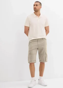 Cargo-Bermuda aus reiner Baumwolle, Regular Fit|bonprix Online