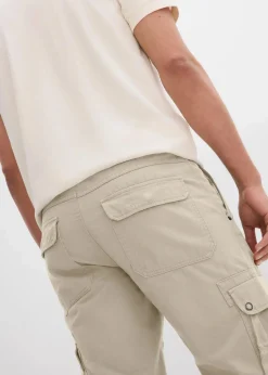 Cargo-Bermuda aus reiner Baumwolle, Regular Fit|bonprix Online