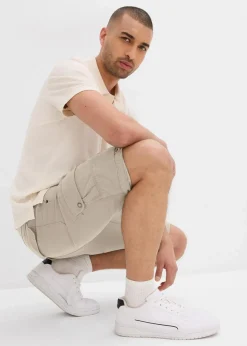 Cargo-Bermuda aus reiner Baumwolle, Regular Fit|bonprix Online