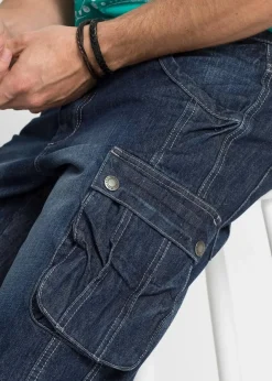 Cargo-Jeans-Bermuda Regular Fit|bonprix Discount