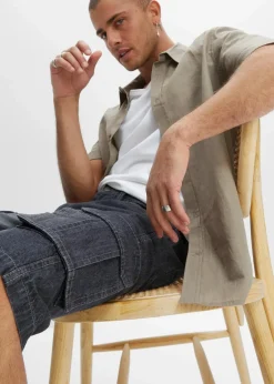 Cargo-Jeans-Longbermuda, Relaxed Fit|bonprix Best