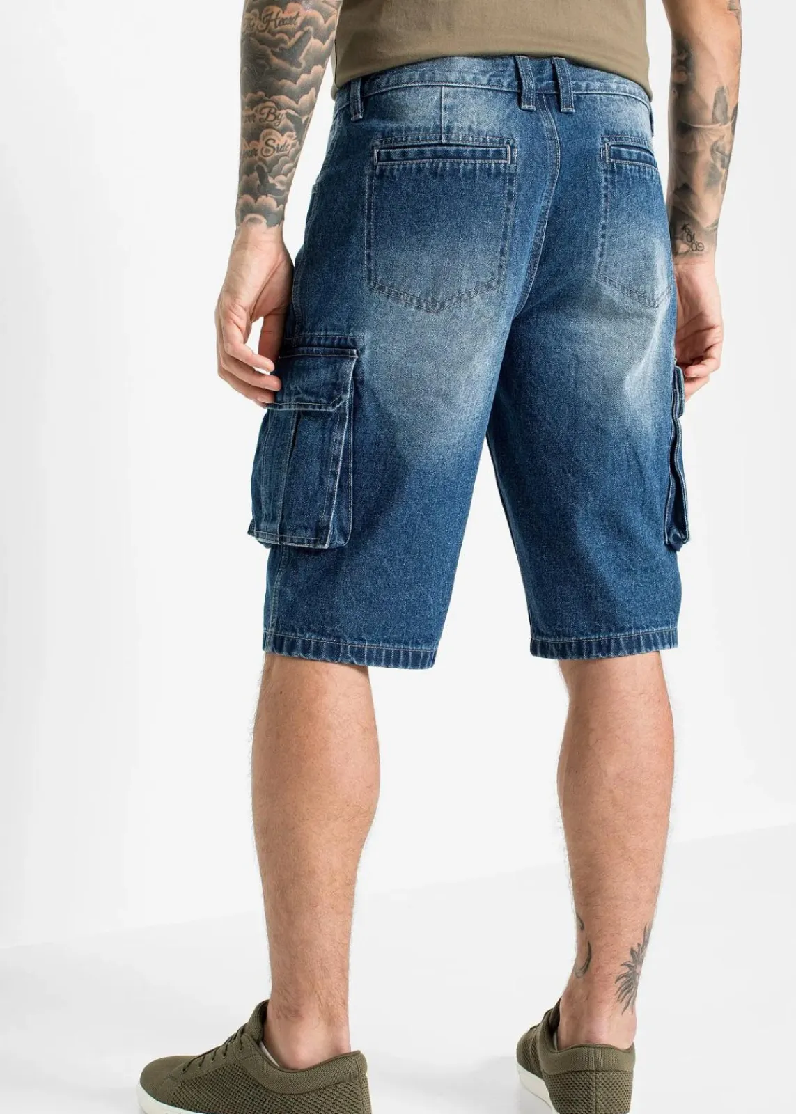 Cargo-Jeans-Longbermuda, Relaxed Fit|bonprix Sale