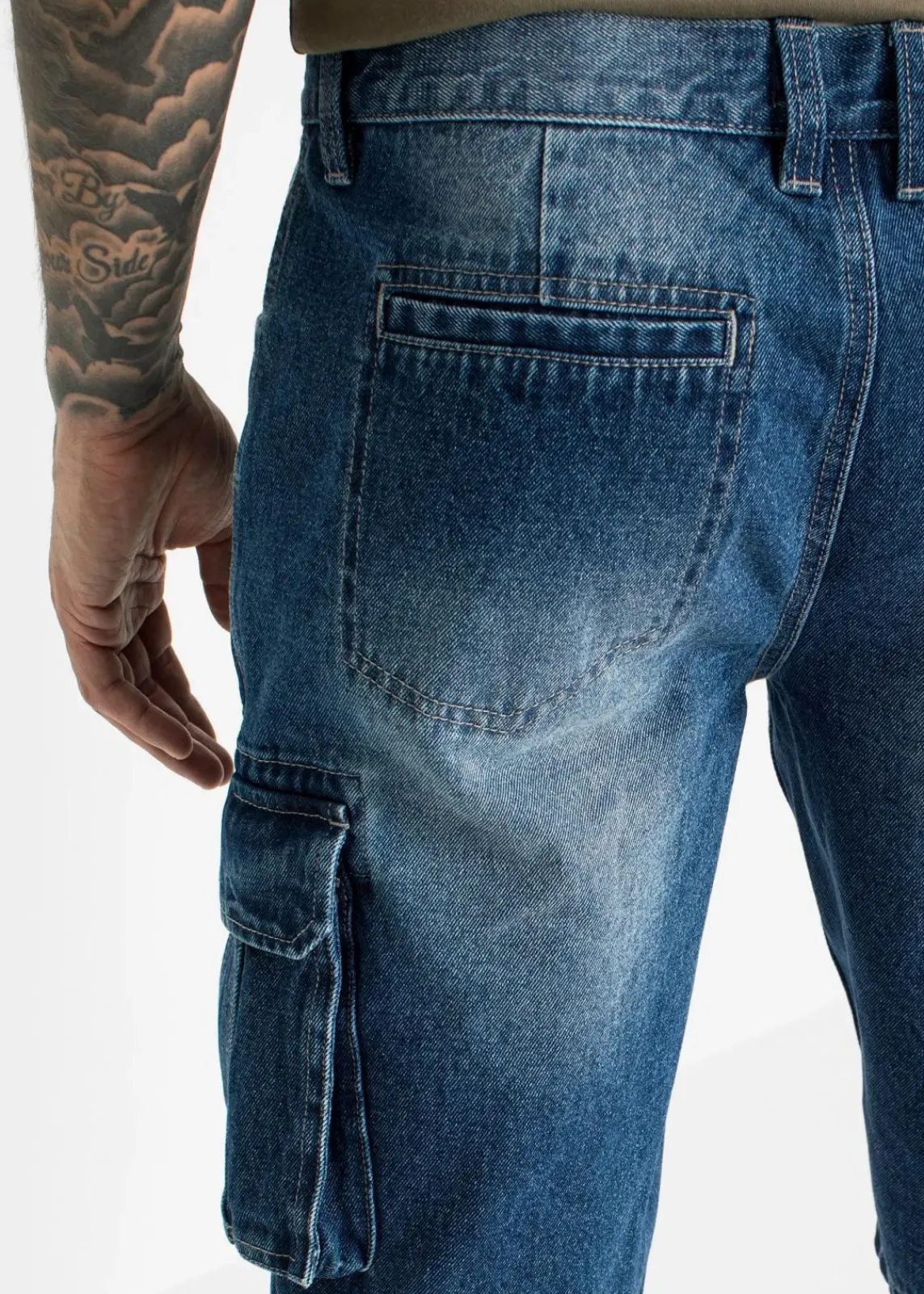 Cargo-Jeans-Longbermuda, Relaxed Fit|bonprix Sale