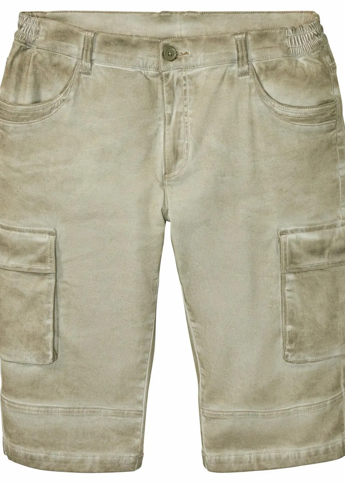 Cargo-Long-Stretch-Bermuda mit Komfortschnitt, Regular Fit|bonprix Sale