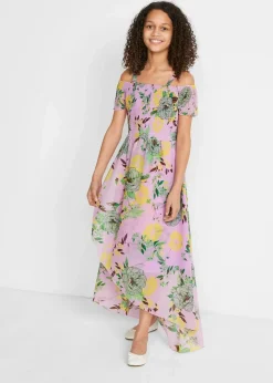 bonprix Mädchen 9-16 Jahre·Kleider & Jumpsuits|Carmen-Kleid softflieder floral