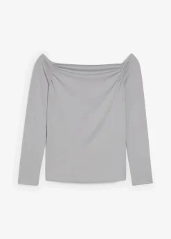 Carmenshirt aus leichtem Jersey|bonprix Hot