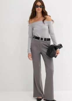 Carmenshirt aus leichtem Jersey|bonprix Hot