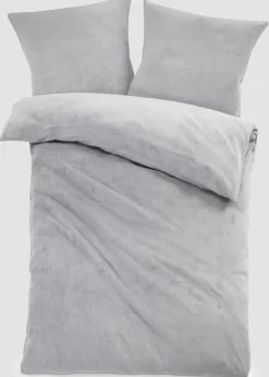 bonprix Bettwäsche|Cashmere Touch Bettwäsche grau