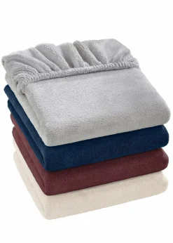 bonprix Laken & Matratzenauflagen|Laken & Matratzenauflagen|Cashmere Touch Spannbettlaken grau