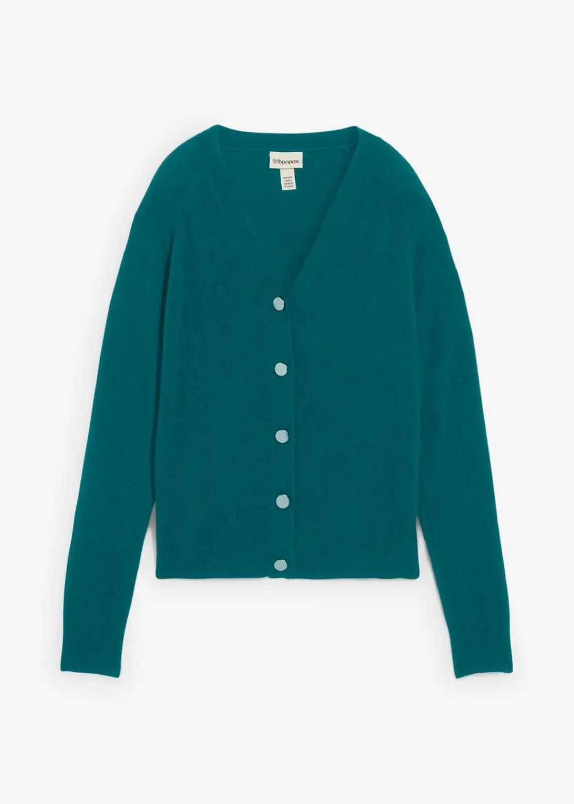 Cashmerestrickjacke mit Good Cashmere Standard®-Anteil|bonprix Best