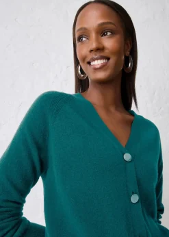 Cashmerestrickjacke mit Good Cashmere Standard®-Anteil|bonprix Best